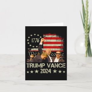 Trump Vance 2024 President Trump Supporter Re-elec Kort