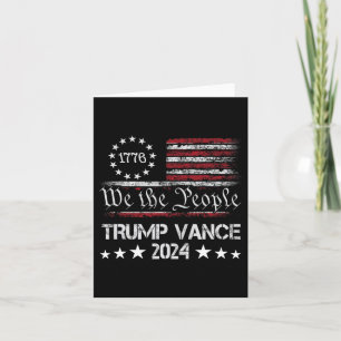 Trump Vance 2024 President Trump Supporter Re-elec Kort