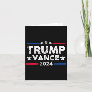 Trump Vance 2024 President Trump Supporter Re-elec Kort