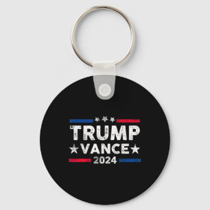 Trump Vance 2024 President Trump Supporter Re-elec Nyckelring