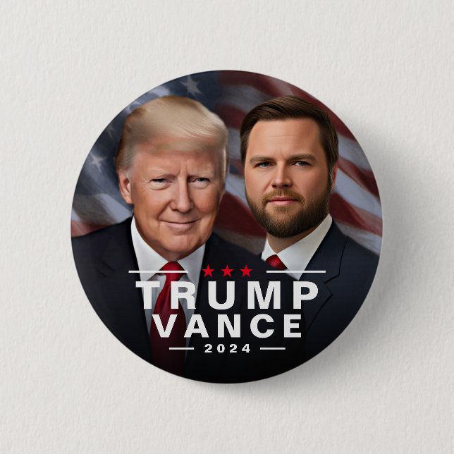 Trump Vance 2024 Republicas President VP Knapp (Framsida)
