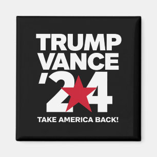 Trump Vance 2024 Rösta Trump 2024 Val Magnet