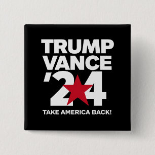 Trump Vance 2024 Rösta Trump 2024 Valet Knapp