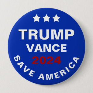 Trump Vance 2024 Spara America Knapp