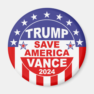 TRUMP VANCE 2024 SPARA AMERICA MAGNET