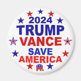 Trump Vance 2024 Spara America Magnet