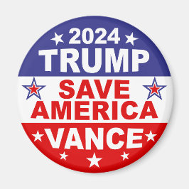 TRUMP VANCE 2024 SPARA AMERICA MAGNET