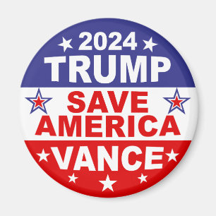 TRUMP VANCE 2024 SPARA AMERICA MAGNET