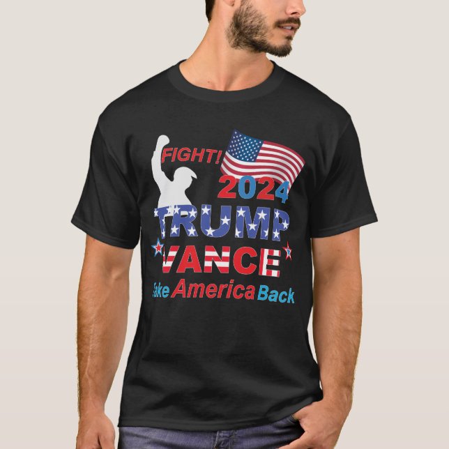 TRUMP VANCE 2024 T SHIRT (Framsida)