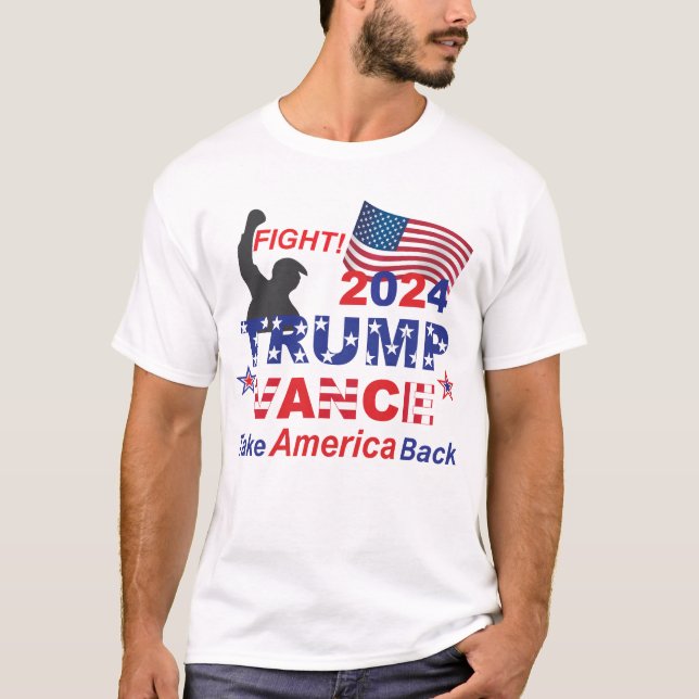 TRUMP VANCE 2024 T SHIRT (Framsida)
