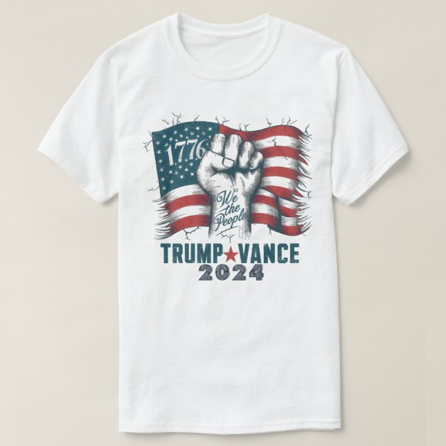 Trump Vance 2024 T Shirt (Design framsida)