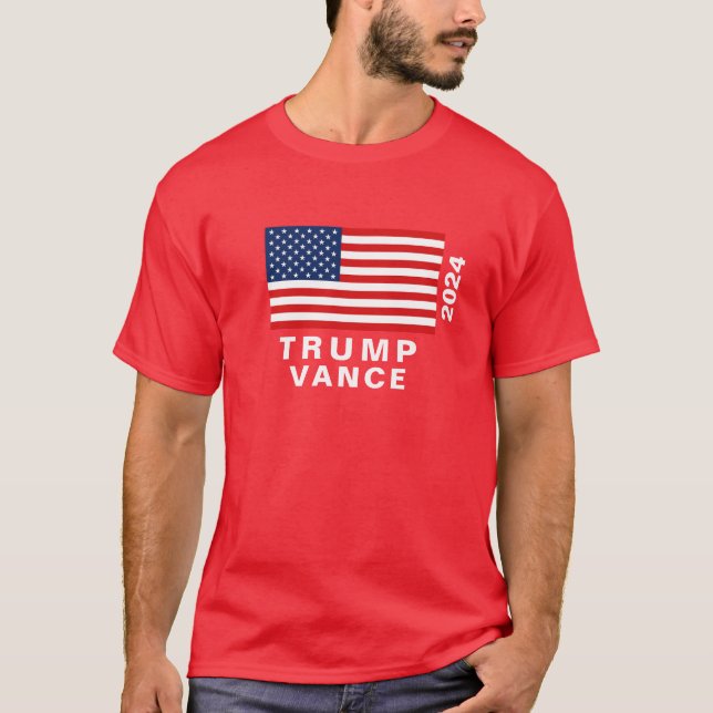 TRUMP VANCE 2024 T-Shirt (Framsida)