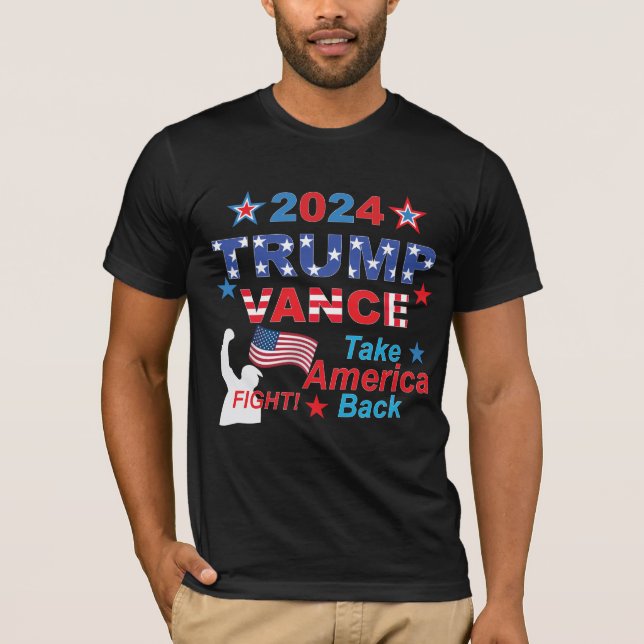 TRUMP VANCE 2024 T SHIRT (Framsida)