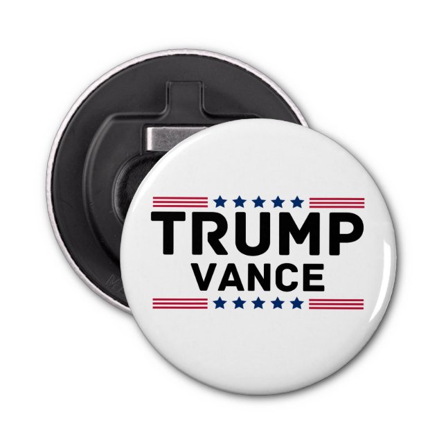 Trump Vance 2024 Trump Support Valection Gift Flasköppnare (Framsidan)