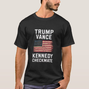 Trump Vance 2024 Trump Vance Kennedy Checkmate T Shirt