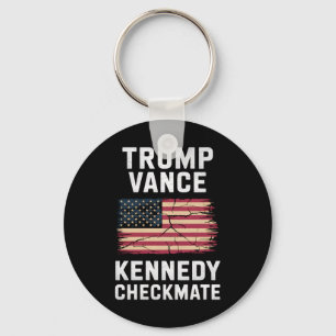 Trump Vance 2024 Trump Vance Kennedy Schackmatt Nyckelring