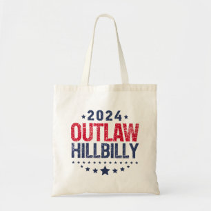 Trump Vance 2024 Utanför Lagen Hillbilly USA-Flagg Tygkasse