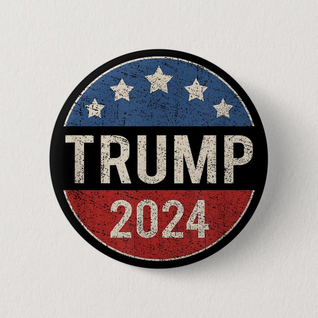 Trump Vance 2024 Valet Knapp (Framsida)