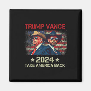 Trump Vance 2025 Donald Trump J.d. Vance Ta Amerik Magnet