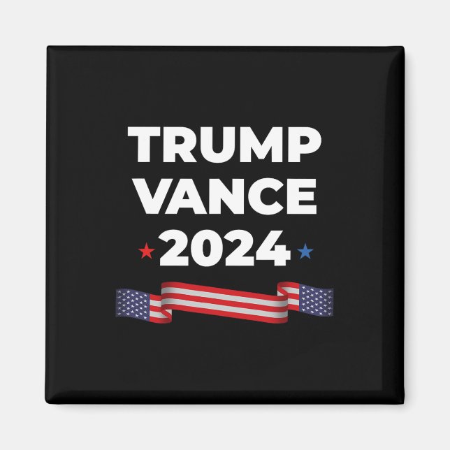 Trump Vance 2025  Magnet (Framsidan)