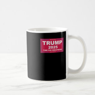 Trump Vance 2025 Time for Greatness () Kaffemugg