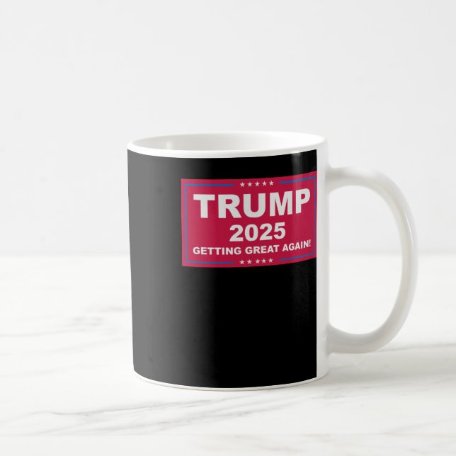 Trump Vance 2025 - Underbar igen () Kaffemugg (Höger)
