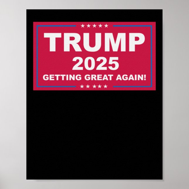 Trump Vance 2025 - Underbar igen () Poster (Framsidan)