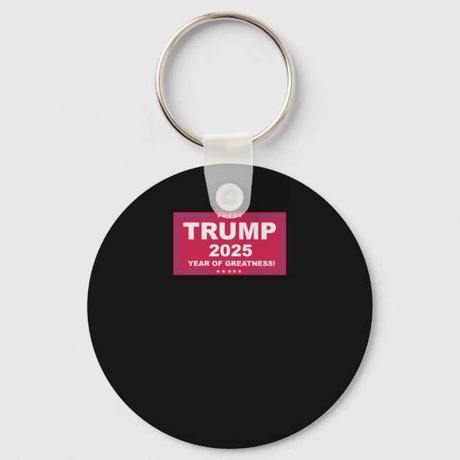 Trump Vance 2025 Year of Greatness () Nyckelring (Framsida)