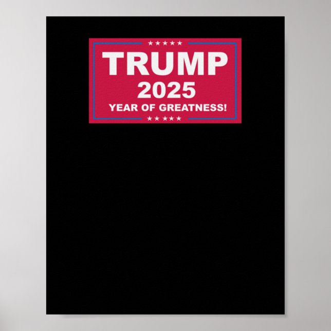 Trump Vance 2025 Year of Greatness () Poster (Framsidan)