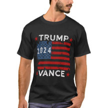 Trump Vance 24 TShirt, Trump 2024 Val