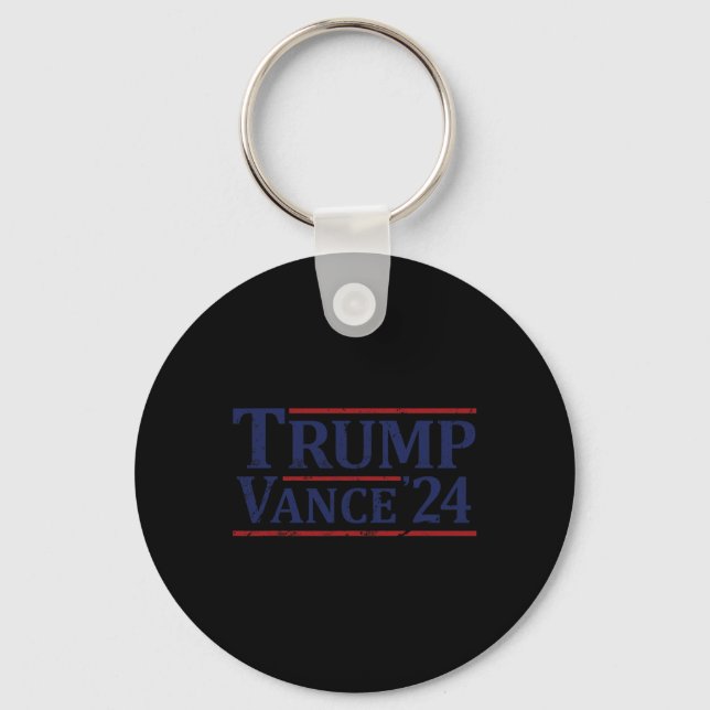 Trump Vance 24 Vintage 2024 Nyckelring (Framsida)