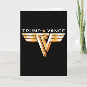 Trump Vance Amerika Trump Vi Vann Vinningar Invign Kort