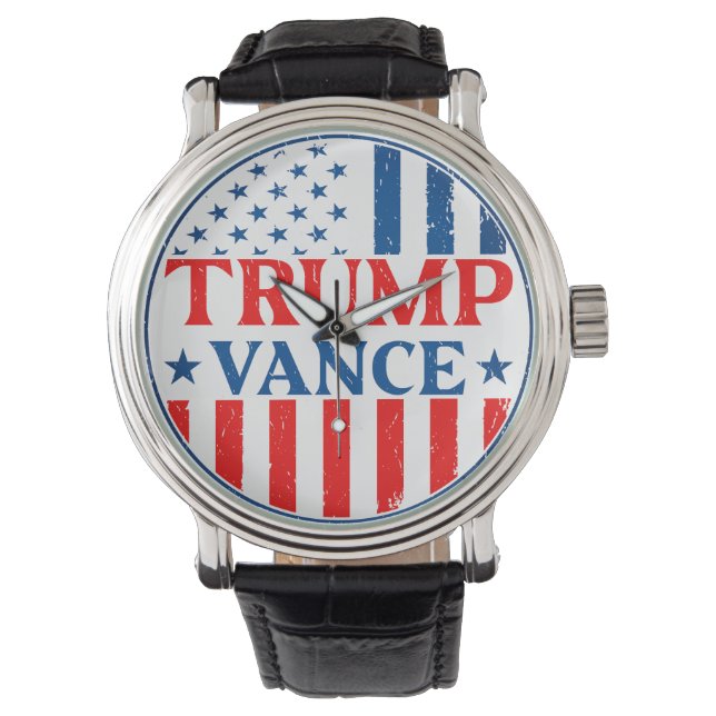 Trump Vance Armbandsur (Framsida)