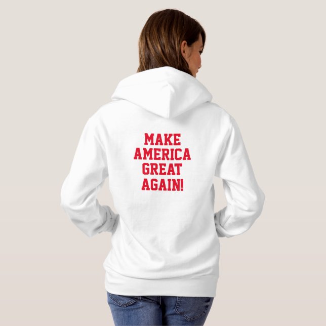 TRUMP VANCE GÖR AMERICA UNDERBART IGEN SWEATSHIRT T SHIRT (Hel baksida)