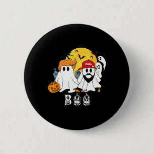 Trump Vance Halloween Spöke Boo Trump 2025 Knapp