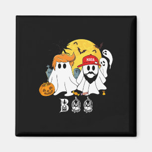 Trump Vance Halloween Spöke Boo Trump 2025 Magnet