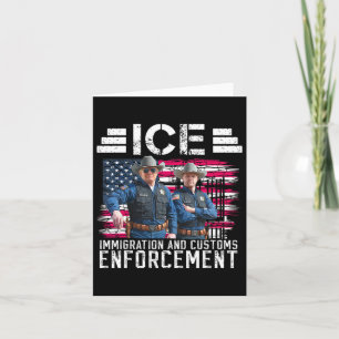 Trump Vance Ice Immigration and Anpassningsbar Enf Kort