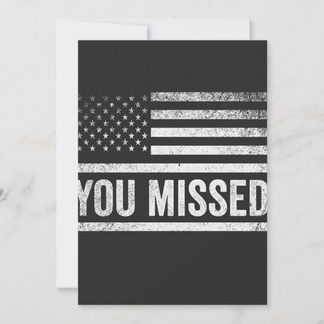 Trump Vance Julklapp Fult Jultröja Inbjudningar (Framsida)