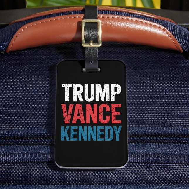 Trump Vance Kennedy 2024 års val Bagagebricka (Framsida Insitu 2)