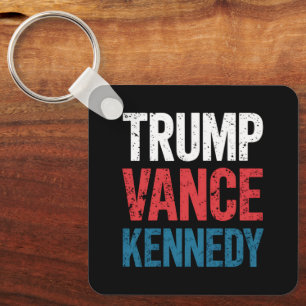 Trump Vance Kennedy 2024 Valet Nyckelring