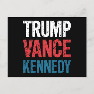Trump Vance Kennedy 2024 Valet Vykort