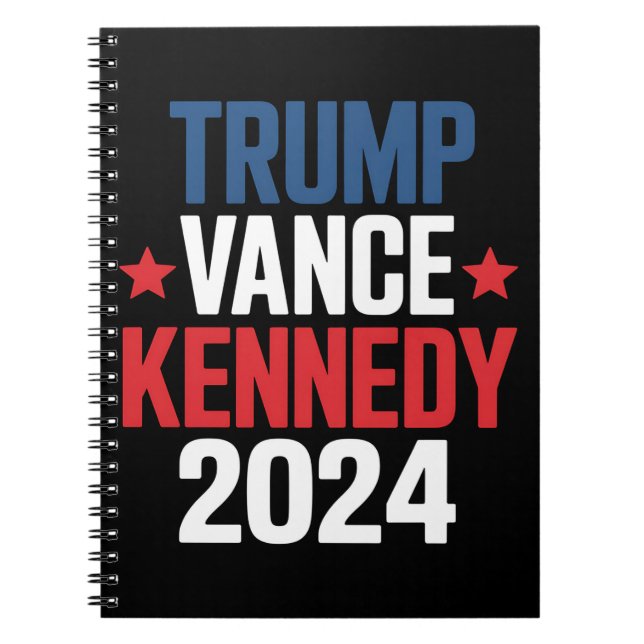 Trump Vance Kennedy President 2024 Val Anteckningsbok (Framsidan)