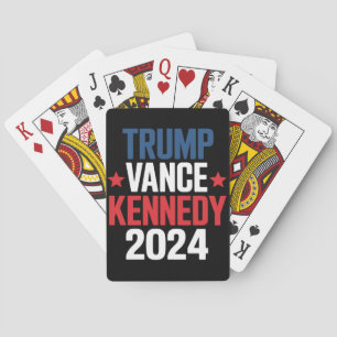 Trump Vance Kennedy President 2024 Val Casinokort