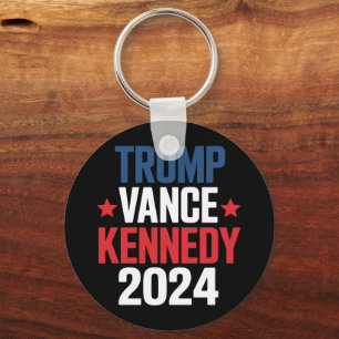 Trump Vance Kennedy President 2024 Val Nyckelring