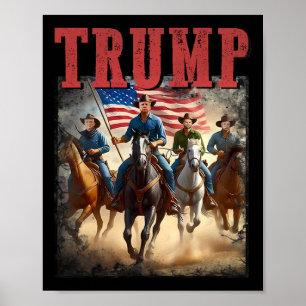 Trump Vance Kennedy Presidentvalet 2024 Poster