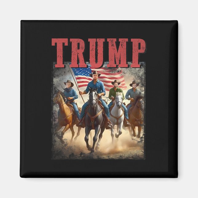 Trump Vance Kennedy Presidentvalet 2025  Magnet (Framsidan)