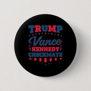 Trump Vance Kennedy Schackmatt 2025 Val Republikan Knapp