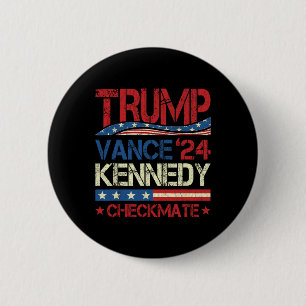 Trump Vance Kennedy Schackmatt Val Republikansk Knapp