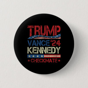 Trump Vance Kennedy Schackmatt Val Republikansk Knapp