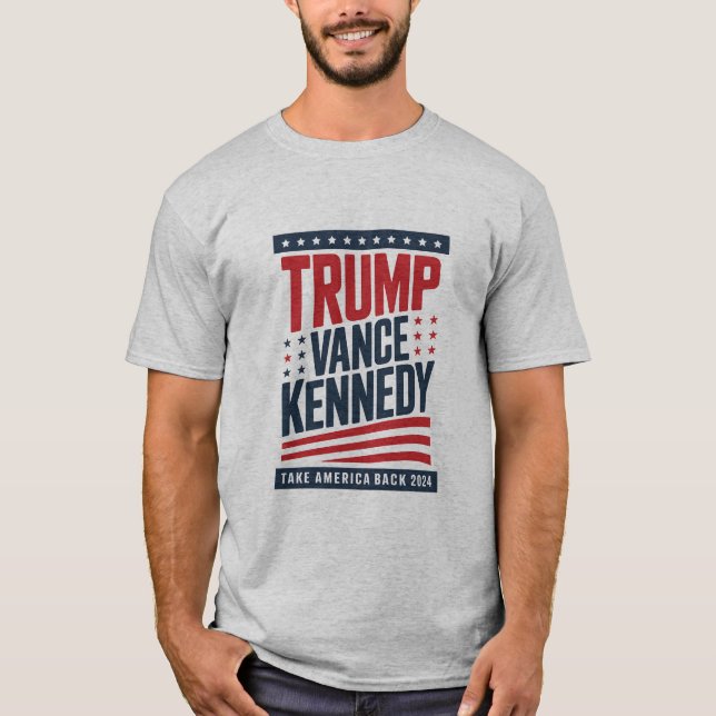 Trump Vance Kennedy, ta Amerika tillbaka 2024 T Shirt (Framsida)